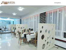 Tablet Screenshot of hotelmorena.pl